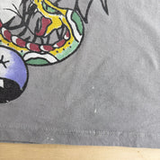 J- Vintage Ed Hardy New York City Skull Graphic Tee - XL