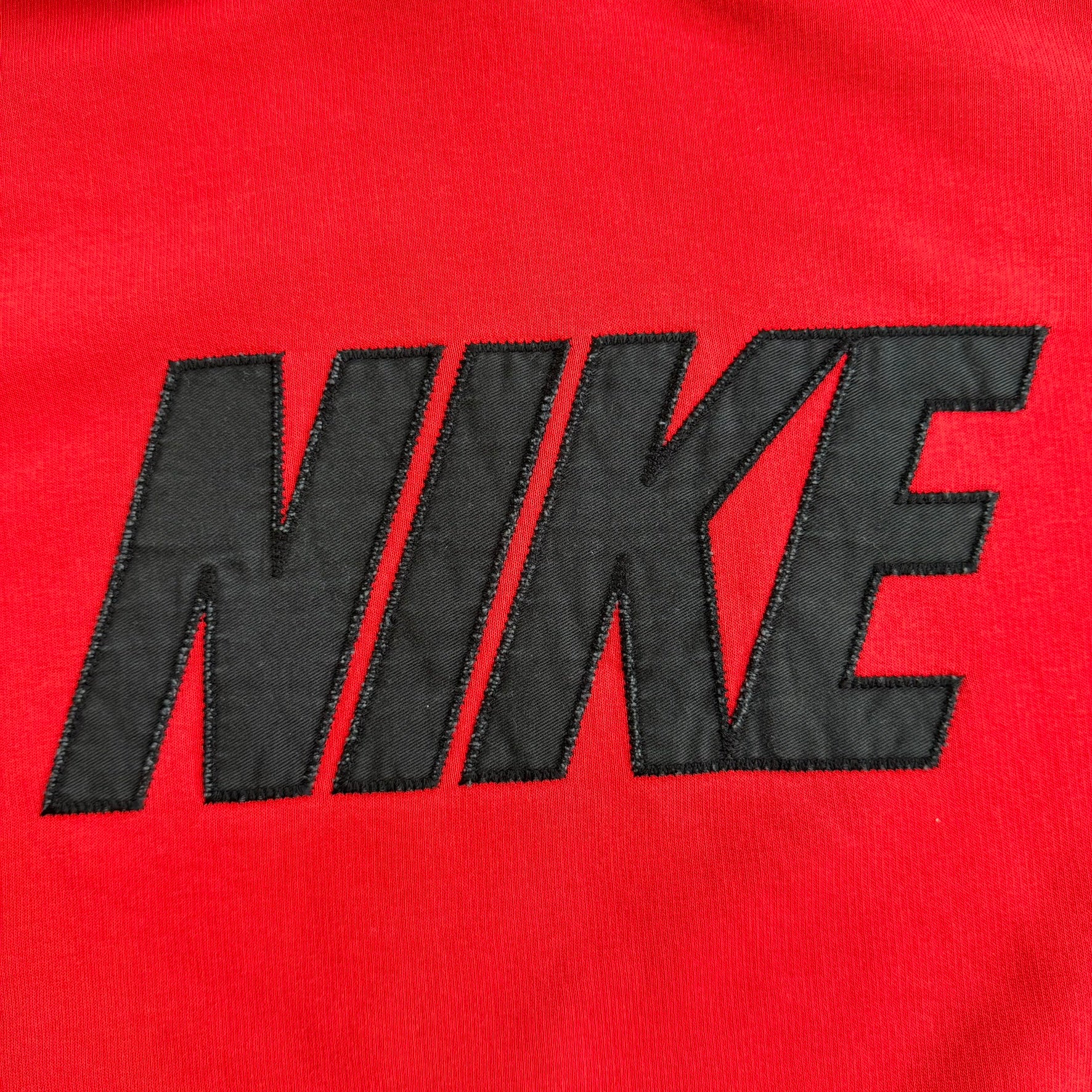 J- Vintage Y2K Nike Embroidered Text Graphic Hoodie - 2XL