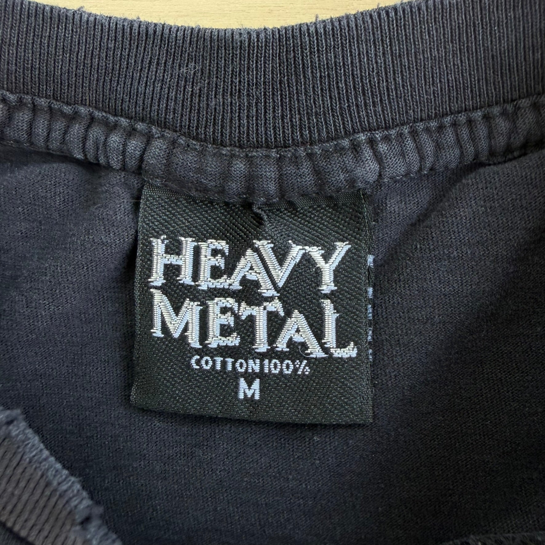 J- Vintage Kiss Graphic Heavy Metal Tag Tee - M