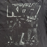 J- Vintage Kiss Graphic Heavy Metal Tag Tee - M