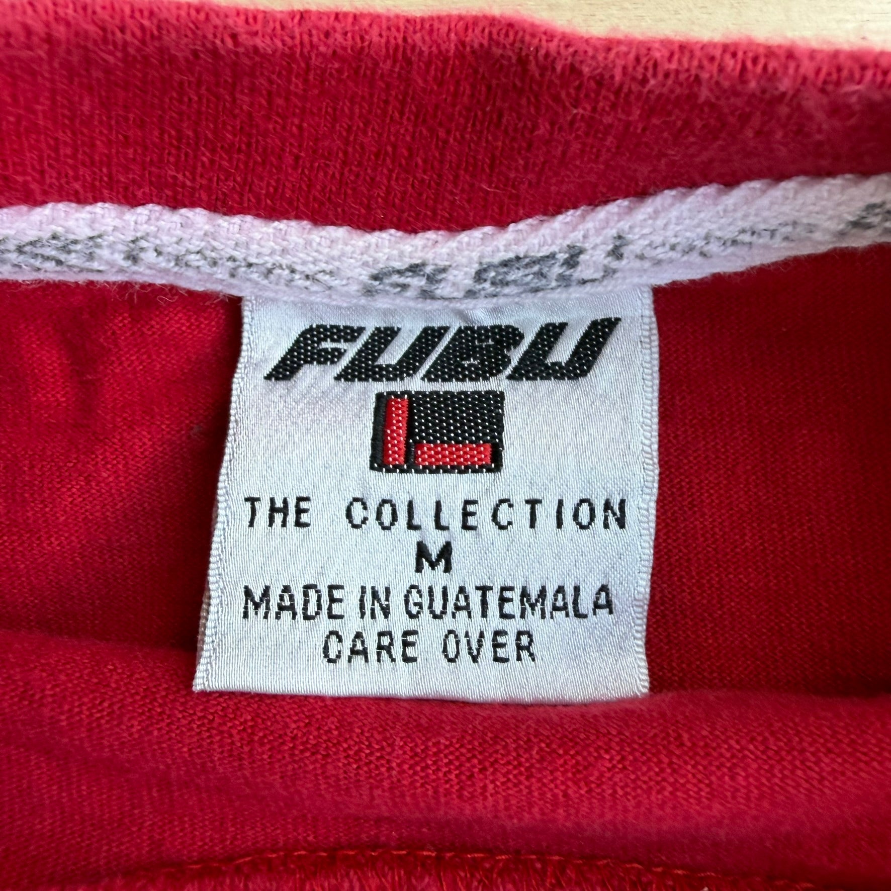 J- Vintage Fubu Embroidered Logo Graphic Long Sleeve Tee - M