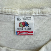 J- Vintage '94 Sawyer Brown On Tour Picture & Newspaper Graphic Made In USA Single Stitch Tee - XL