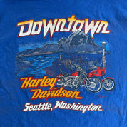 J- Vintage '90 Harley Davidson 50th Sturgis Made In USA Single Stitch Tee - L