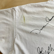 J- Vintage '94 Sawyer Brown On Tour Picture & Newspaper Graphic Made In USA Single Stitch Tee - XL