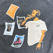 J- Frank Ocean Album Covers Graphic & Picture Cropped Tee - XL