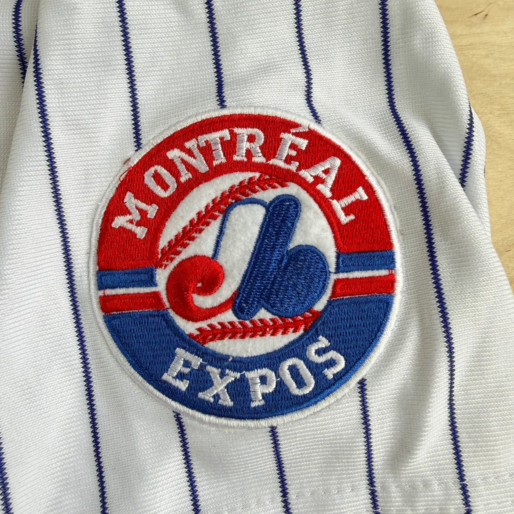 Vintage Montreal Expos Randy Johnson MLB Mitchell & Ness Baseball Jersey - 44 (fits L)