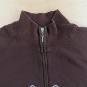 Vintage Y2K Polo Jeans RL Embroidered Text Zip Up Sweatshirt Track Jacket - Youth XL