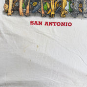 J- Vintage 90s T-shirt Loft San Antonio Cowboy Dogs Graphic Made In USA Tee - XL