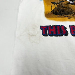 F- Vintage '95 Budweiser Party Ants Graphic Single Stitch Tee
