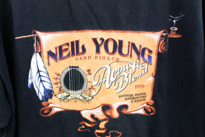 Vintage Neil Young 1999 Acoustic Tour Tee
