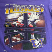 J- Vintage Washington Huskies Football Graphic Tee - L
