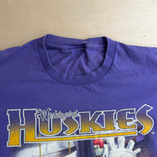 J- Vintage Washington Huskies Football Graphic Tee - L