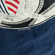 J- Vintage '94 Italy Soccer Team US World Cup Graphic Tee - XL