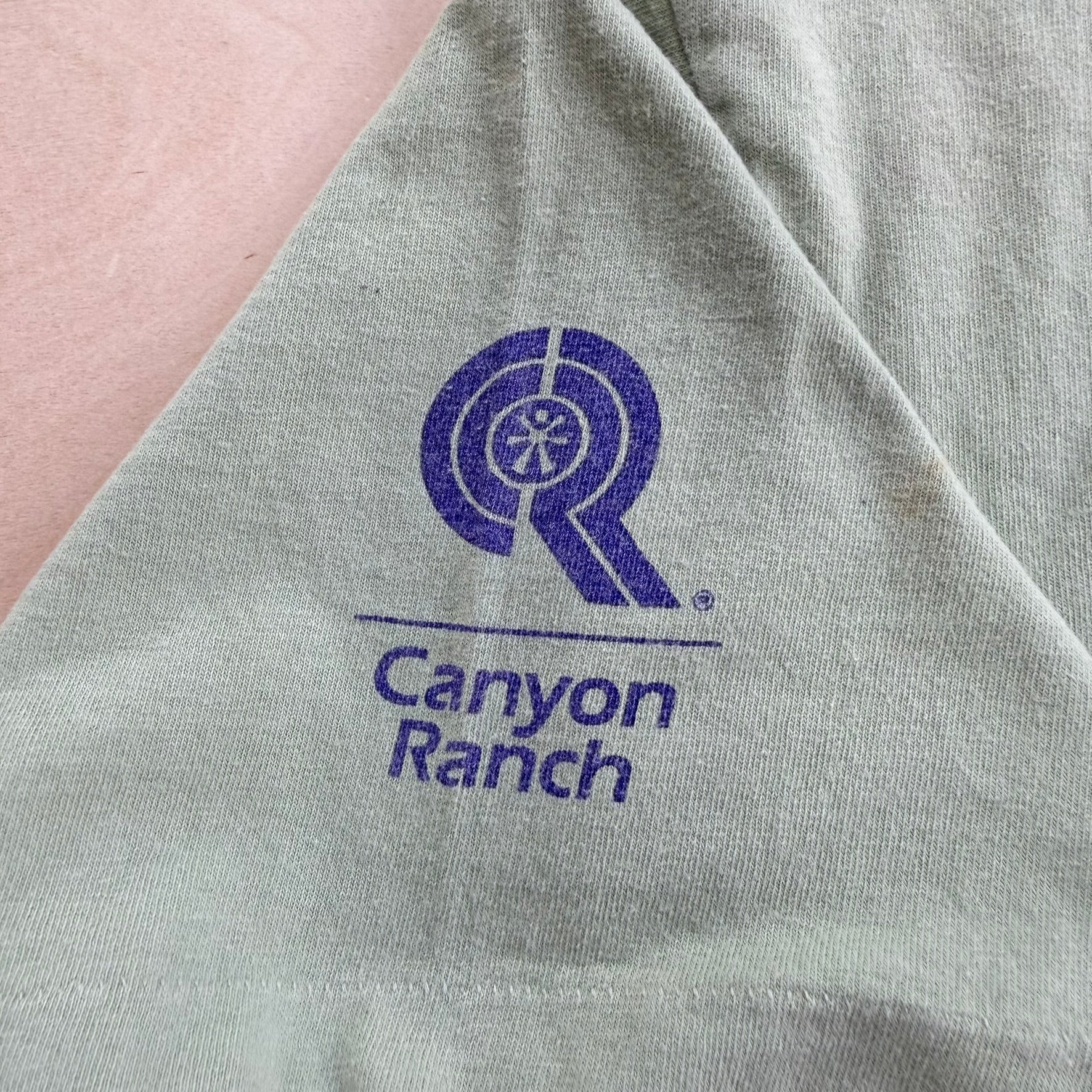 J- Vintage 90s Canyon Ranch Hiking Boots Graphic Made In USA Single Stitch Tee - XL