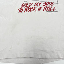 Load image into Gallery viewer, F- Vintage &#39;86 Sold My Soul To Rock N&#39; Roll Graphic Single Stitch Tee
