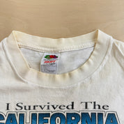 J- Vintage '03 I Survived The 2003 California Wildfires Graphic Tee - L