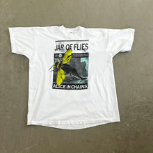 Load image into Gallery viewer, F- Vintage &#39;94 Alice In Chains Jar Of Flies Graphic Single Stitch Tee
