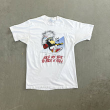 Load image into Gallery viewer, F- Vintage &#39;86 Sold My Soul To Rock N&#39; Roll Graphic Single Stitch Tee
