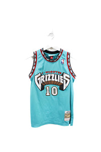 Z- Vintage Vancouver Grizzlies Mike Bibby NBA Mitchell & Ness Jersey