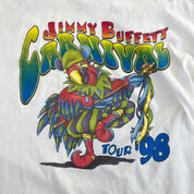 F- Vintage '98 Jimmy Buffett Carnival Tour Graphic Tee
