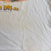 J- Vintage '94 The Flintstones & McDonald Summer 1994 Ad Graphic Single Stitch Tee - XL