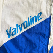 J- Vintage Nascar Valvoline Mark Martin Embroidered Text & Logo Lightweight Jacket - XL