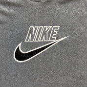 Vintage Nike Embroidered Text Polar Fleece Hoodie  - XL