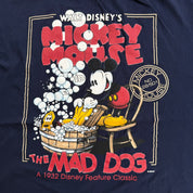 J- Vintage 90s Disney Mickey Mouse & The Mad Dog Graphic Admit One Made In Canada Tee - L