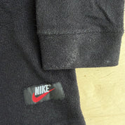 Vintage Nike Embroidered Swoosh Quarter Zip Polar Fleece - M