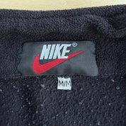Vintage Nike Embroidered Swoosh Quarter Zip Polar Fleece - M