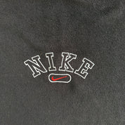 Vintage Nike Embroidered Swoosh Quarter Zip Polar Fleece - M