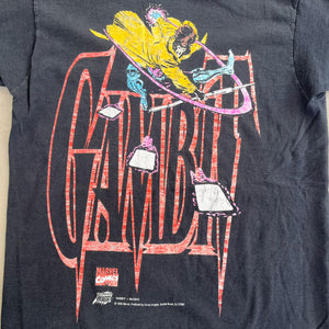 F- Vintage '93 Marvel Comics Gambit Graphic Single Stitch Tee