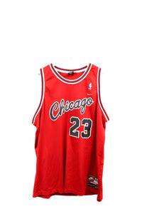 Z- Chicago Bulls Michael Jordan NBA Nike Team Jersey Red