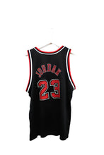 Load image into Gallery viewer, Z- Chicago Bulls Michael Jordan NBA Champion Jersey Black
