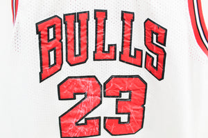 Z- Chicago Bulls Michael Jordan NBA Nike Team Jersey White