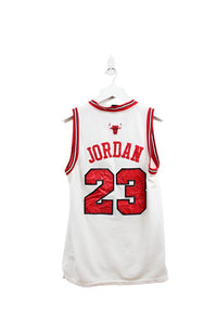 Z- Chicago Bulls Michael Jordan NBA Nike Team Jersey White