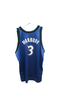 Z- Minnesota Timberwolves Stephon Marbury NBA Champion Jersey