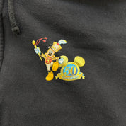 J- Vintage Disney Disneyland 50th Anniversary Zip Up Hoodie - 2XL