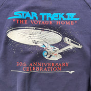 J- Vintage Star Trek 4 The Voyage Home Made In USA Anvil Tag Crewneck - XL