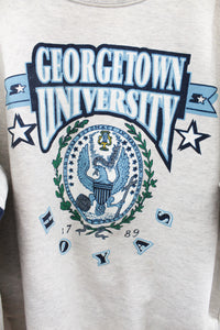 Vintage Starter George Town University Hoyas Crewneck