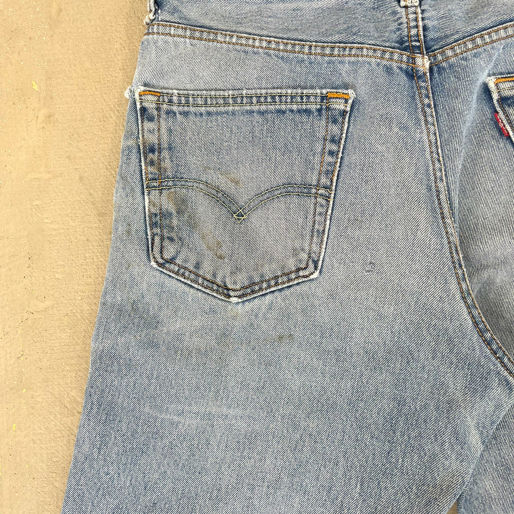 F- HOM Metallica/Tupac Levi's 550 Reworked Custom Jeans