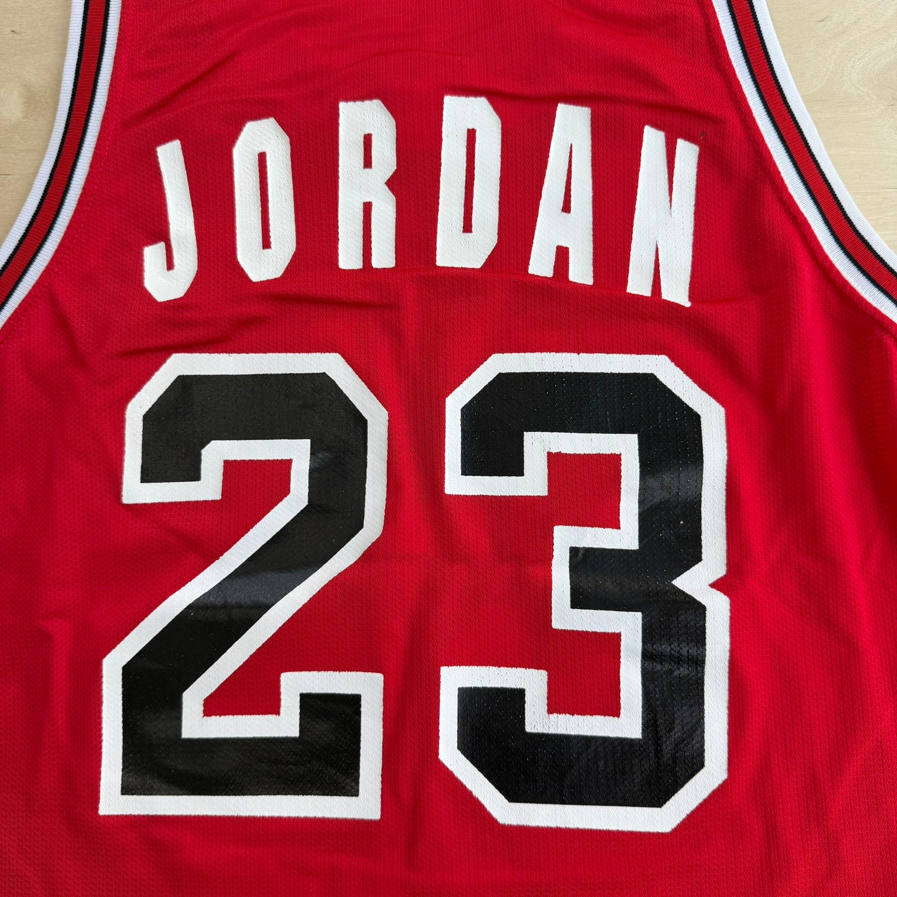 J- Vintage Chicago Bulls Michael Jordan NBA Champions Made In USA Basketball Jersey - 40 (fits M)