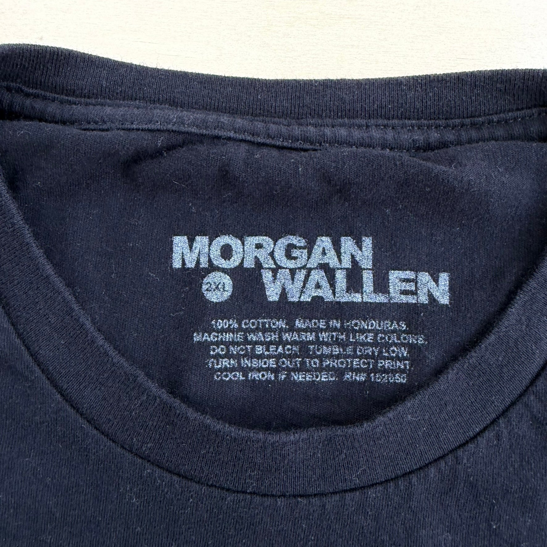 J- '23 Morgan Wallen One Night At A Time Tour Picture Graphic Tee - 2XL