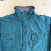 Vintage Eddie Bauer Wool Lined Zip Up Mountain Park Jacket - L