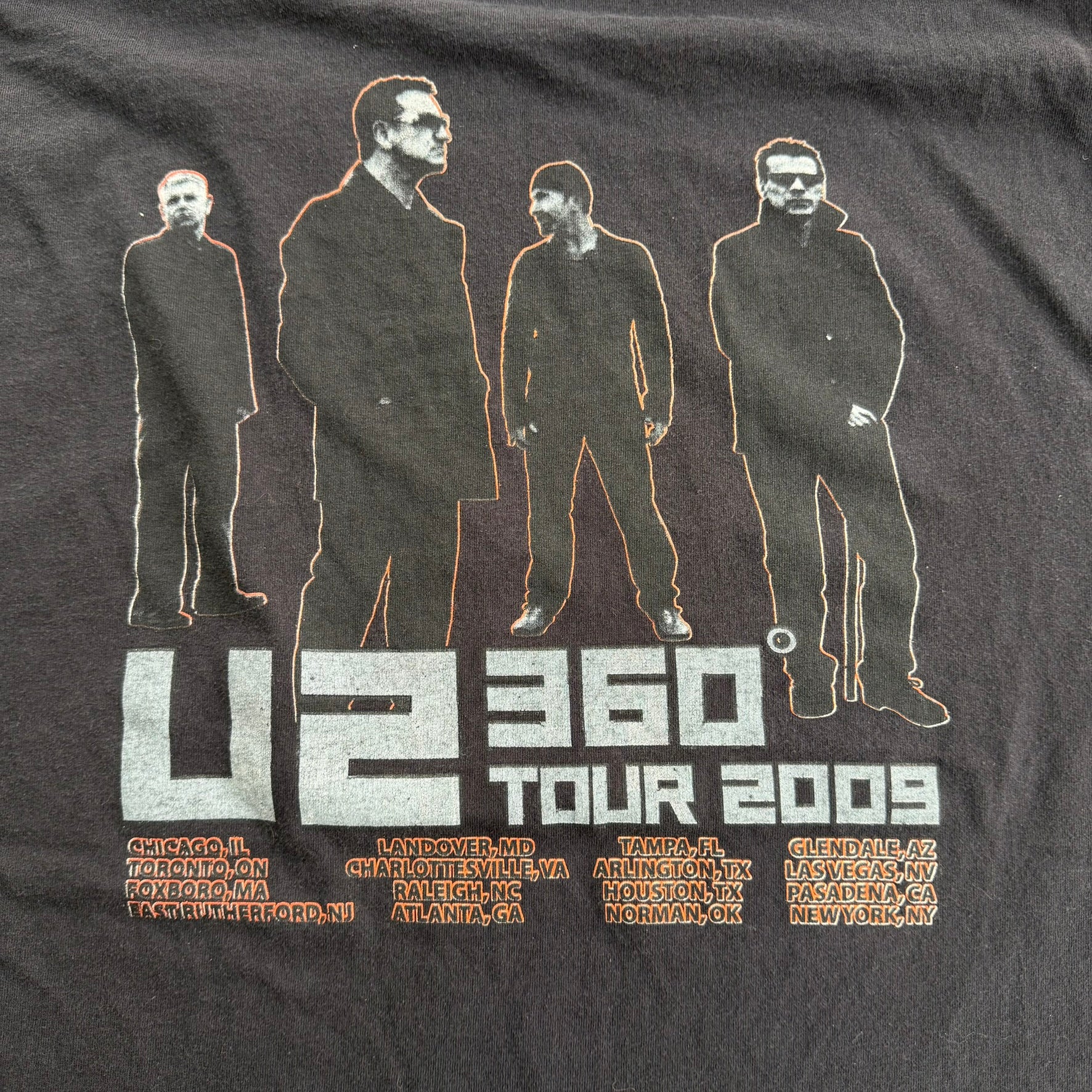 J- Vintage '09 U2 360 Tour Graphic Tee - XL