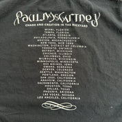 J- Vintage Paul McCartney Chaos & Creation In The Backyard Tour Made In USA Giant Tag Tee - XL