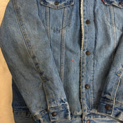 Levi's Type III Sherpa Lined Denim Trucker Jacket - XL