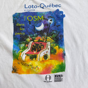 J- Vintage Loto-Quebec Montreal Symphonic Orchestra In The Park Graphic Single Stitch Tee - XL