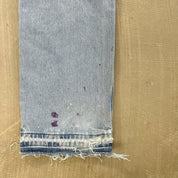 F- HOM Flower Patches Levi's 550 Reworked Custom Jeans
