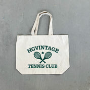 E- HG Vintage Tennis Club Tote Bag